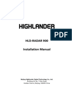 HLD-RADAR 900 Installation Manual-20220619