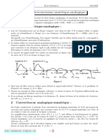 DMN 3: Interconversion Numérique-Analogique