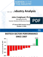 BIO Industry Analysis: 9th Annual BIO Investor Forum