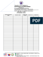 Attendance For Distribution