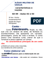 Aula 02 - SD-09 - Semana 36 - Classificaçao Dos Contos