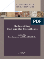 (Early Christianity and Its Literature 5) Ron Cameron, Merrill P. Miller - Redescribing Paul and The Corinthians-Society of Biblical Literature (2011)