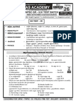 TNPSC Questions Test 26