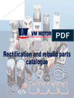 VM Motori Rebuild Parts Catalogue