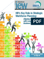 HR's Key Role in Strategic Workforce Planning: Aligning The Workforce With Long-Term Business Objectives