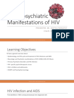 Neuropsychiatric Manifestations of HIV