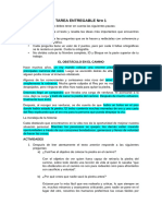 Tarea Entregable Nro 1: El Obstáculo en El Camino