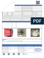 Report of Magnetic Particle Inspection