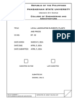 PLANNING Case Study About Landscaping Elements