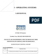 Operating System Lab Manual