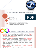 Autism Spectrum Disorder and Its Type