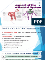 MUSCULOSKELETAL SYSTEM - Assessment & Dia