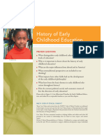 M3 History of Early Childhood