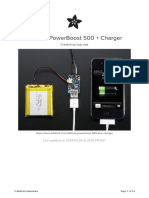 Adafruit Powerboost 500 Plus Charger