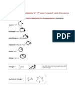 MH-CET MBA Geometry Formulae