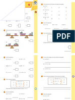 Y9 Autumn Block 2 WO1 Solve One and Two Step Equations and Inequalities R 2020