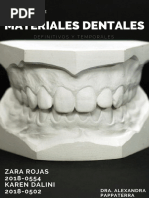 Portafolio de Materiales Dentales