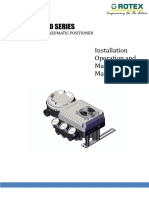 ROTEX Electro Pneumatic Positioner 1000R L