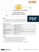 MPDR - ISUZU Edition Installer Operation Manual (E)