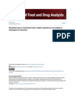 Microbial Toxins in Fermented Foods - Health Implications and Anal