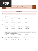 Exponents and Powers5