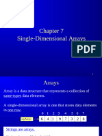 CSE215 Chapter 7 Single-Dim-Arrays