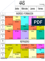 4as Horario 2024