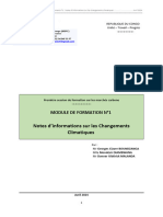 FORMATION BEEPC - MODULE 1 - CHANGEMENTS CLIMATIQUES - Version Finale Du 19 Avril 2024