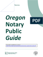 Oregon Notary Public Guide