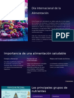 Dia Internacional de La Alimentacion y La Dieta Balanceada