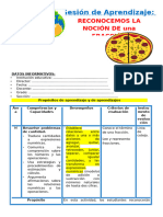 2° Sesión Día 4 Mat Reconocemos La Noción de Una Fracción