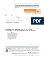 IGCSE 9 Aera and Perimeter of 2D Shapes