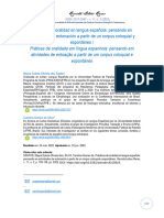 Prácticas de Oralidad en Lengua Española Pensando en Actividades de Entonación A Partir de Un Corpus Coloquial y Espontáneo