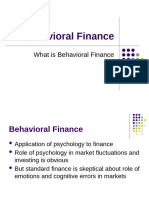 01 What Is Behavioral Finance