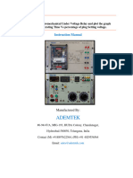 Under Voltage Relay Test Kit-7