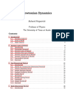 Newtonian Dynamics