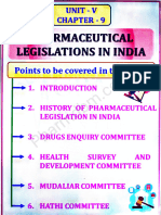 Pharmaceutical Jurisprudence Unit 5