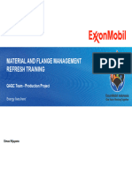 Material & Flange Management Refresh