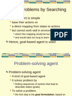 5 Solving Problems by Searching