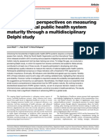 International Perspectives On Measuring National Digital Public Health System Maturity Through A Multidisciplinary Delphi Study