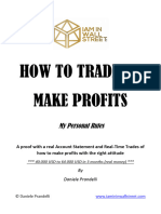 How To Trade To Make Profits Ebook by Daniele Prandelli