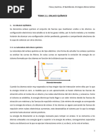 TEMA 2.1 Enlace Químico