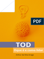 Capa Ebook Psicologia TDAH Minimalista Amarelo PDF