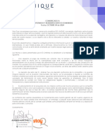 Comunicado Octubre 4 Propietarios y Residentes Edificio Dominique