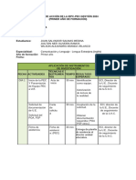 Plan de Accion Modificar Titulo