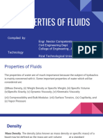 Properties of Fluid