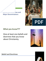 Presentation - Christianity Major Beliefs