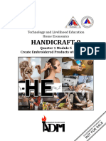 Gr9 Handicraft Needlecraft Q1M5