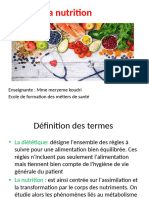 Cours Nutrition 2