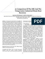 Techno-Economic Comparison of The ORC and The PEORC For Low-Temperature Industrial Waste Heat Recovery